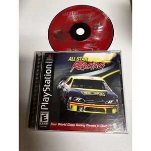 All Star Racing Sony‎ PlayStation 1, 2002 PS1 CIB TESTED DER-E